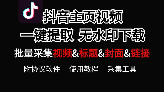 DY主页视频批量下载-实干笔记